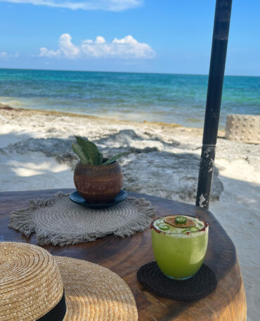 Dinning in Tulum.