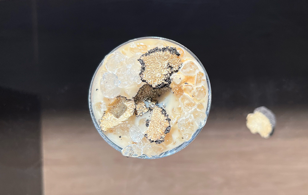 Iced Black Truffle & Honey Latte