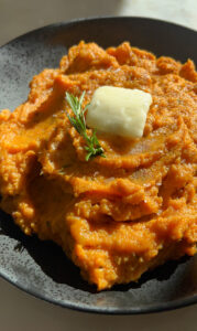 Savory Sweet Potato Mash.