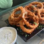 Crispy Onion Rings and Creme Fraiche Ranch